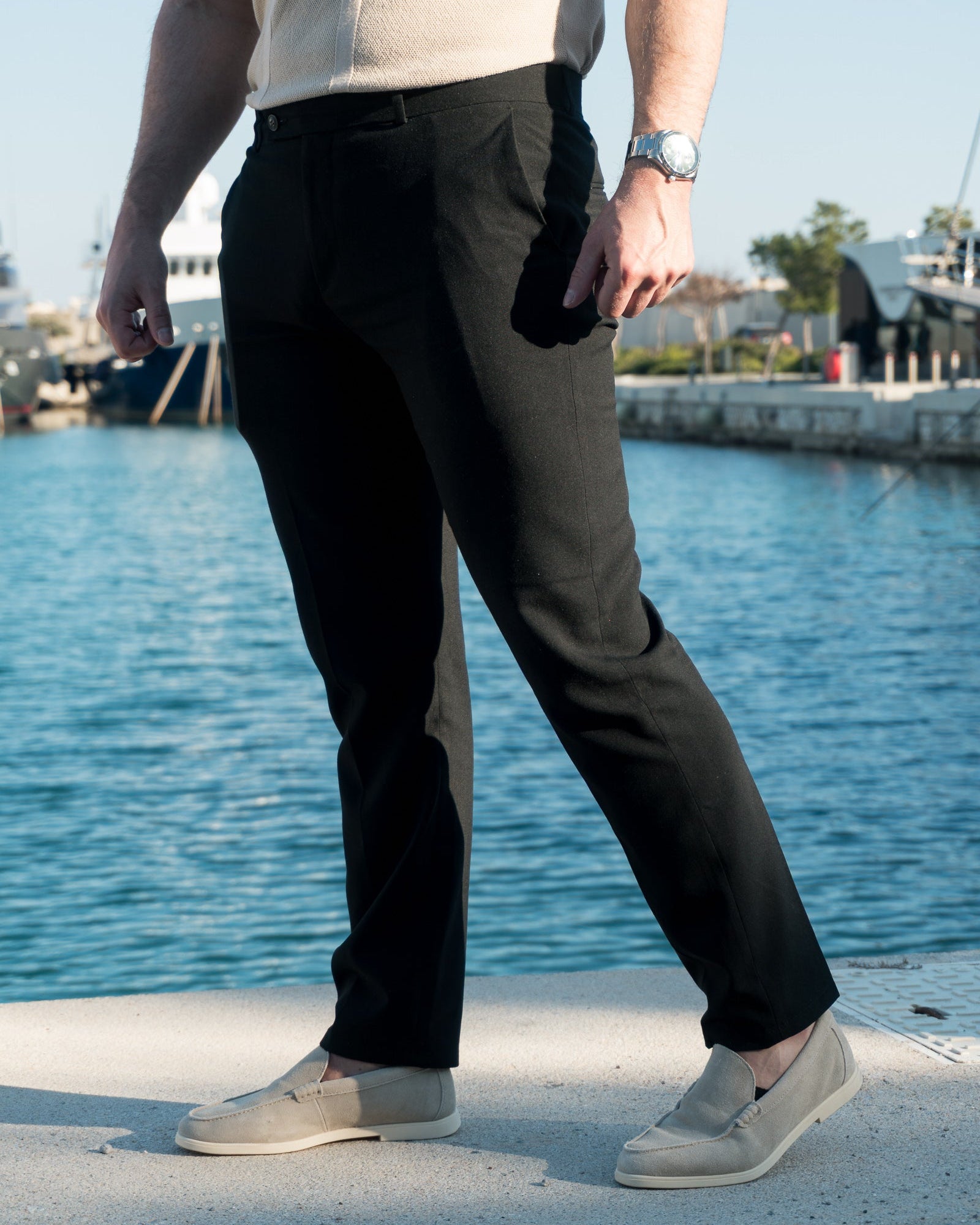 The Essential Trouser - Midnight Black