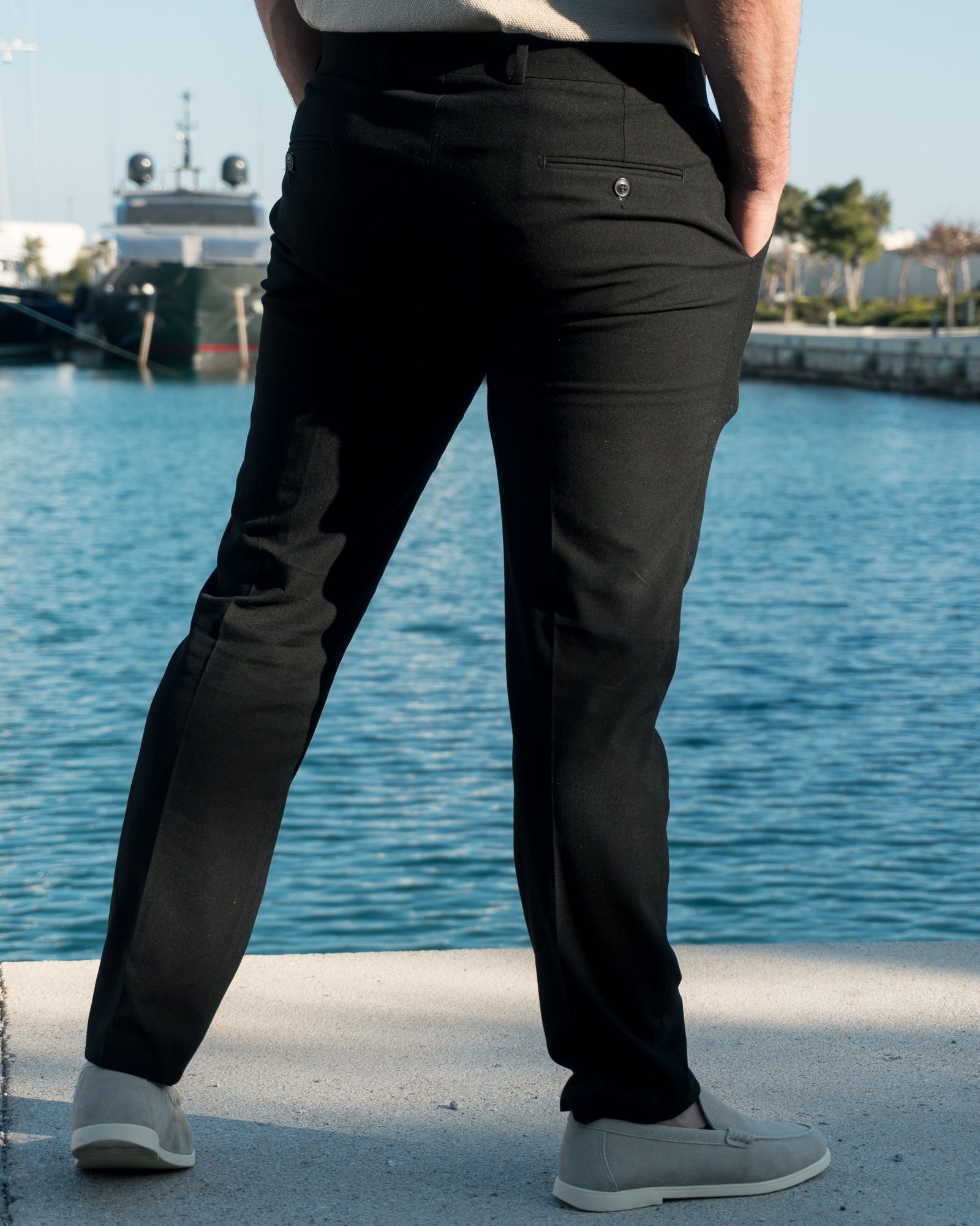 The Essential Trouser - Midnight Black