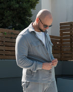 La sobrecamisa Odissea - Gris plateado