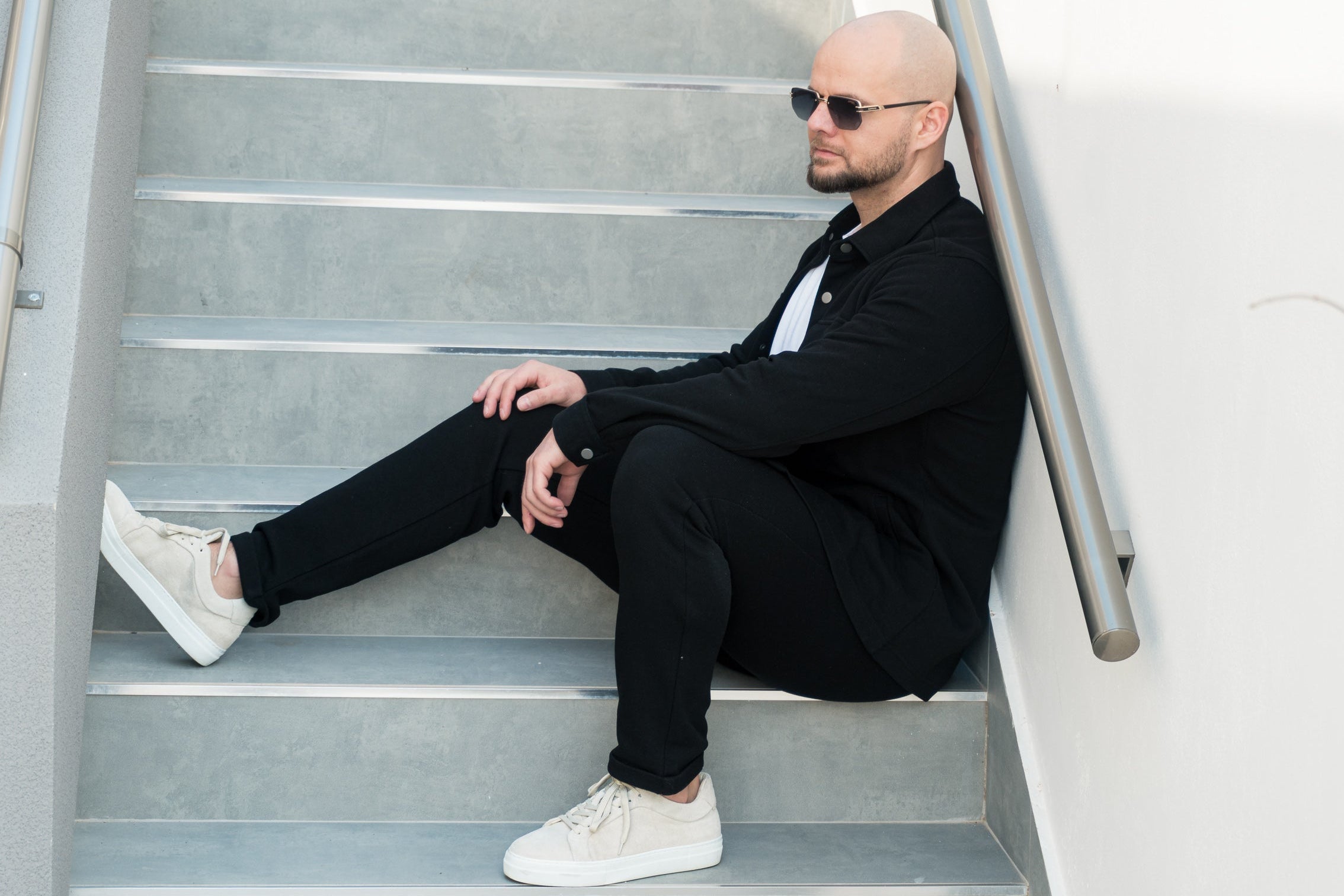 The Odissea Overshirt - Deep Black