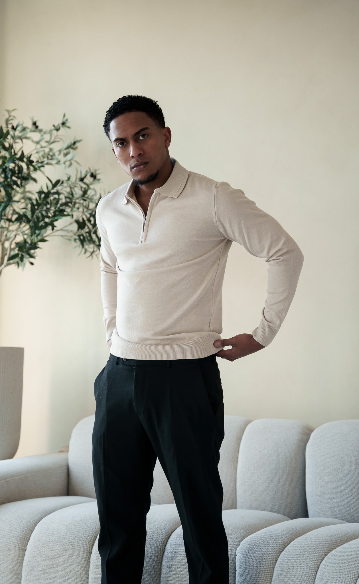 The Markova Zip - Marmer White