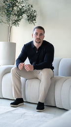 The Markova Zip - navy