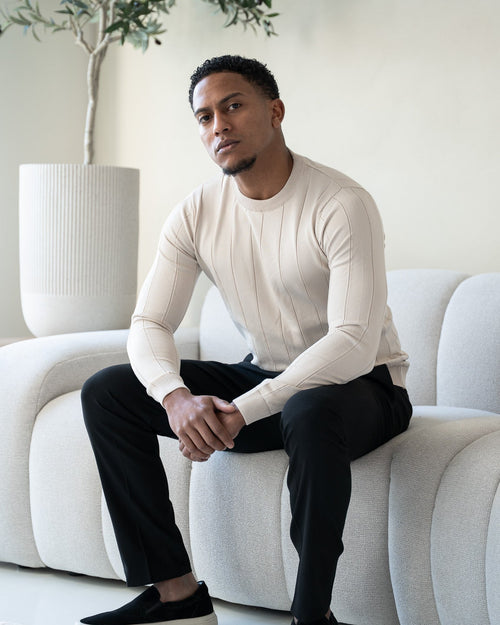 The Alexander Pullover - off white