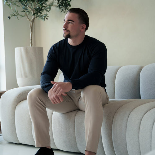 The Alexander Pullover - Midnight Ink