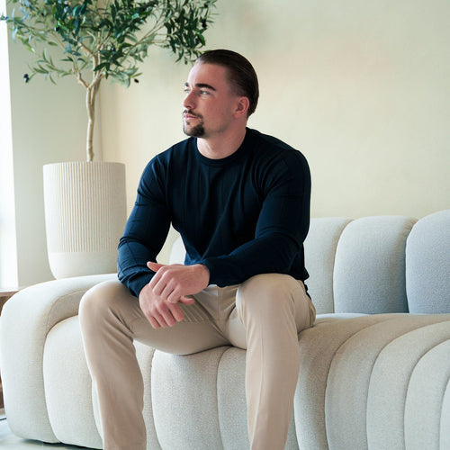 The Alexander Pullover - Midnight Ink