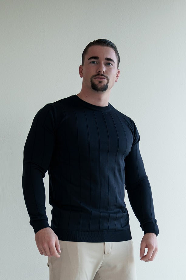 The Alexander Pullover - Midnight Ink