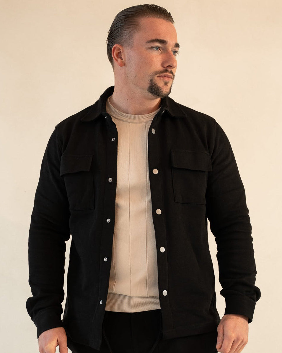 The Odissea Overshirt - black